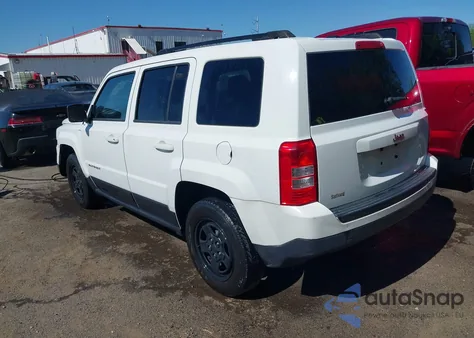 2017 Jeep Patriot Sport Fwd from USA, damaged, VIN 1C4NJPBA2HD211433